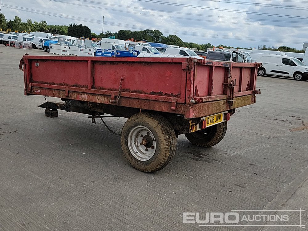 Single Axle Draw Bar Hydrailic Tipping Trailer - Reboque agrícola: foto 3 Single Axle Draw Bar Hydrailic Tipping Trailer - Reboque agrícola: foto 3