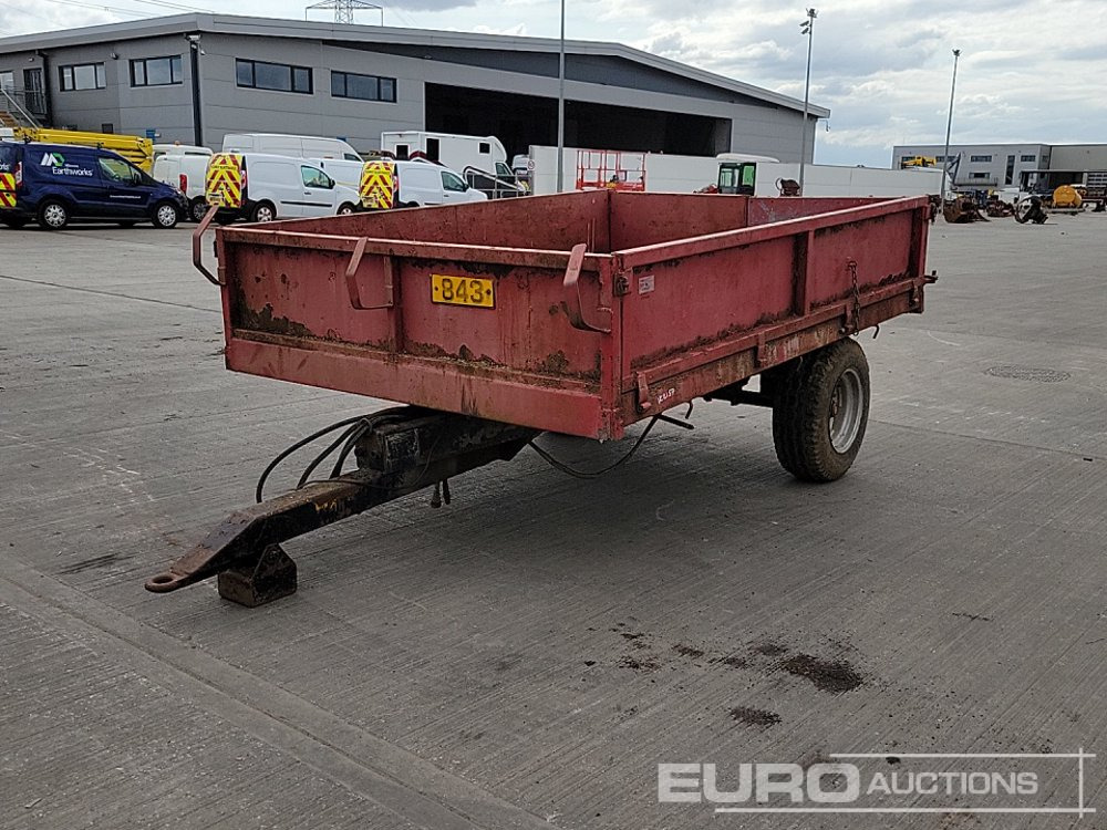 Single Axle Draw Bar Hydrailic Tipping Trailer - Reboque agrícola: foto 1 Single Axle Draw Bar Hydrailic Tipping Trailer - Reboque agrícola: foto 1