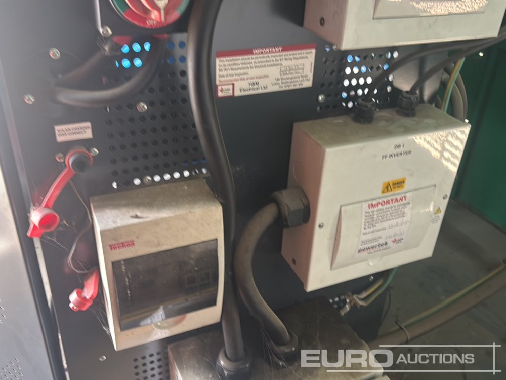 Gerador elétrico Solar Pod Stephill SSDK25AJC 24kVA Generator, Kubota Engine: foto 44