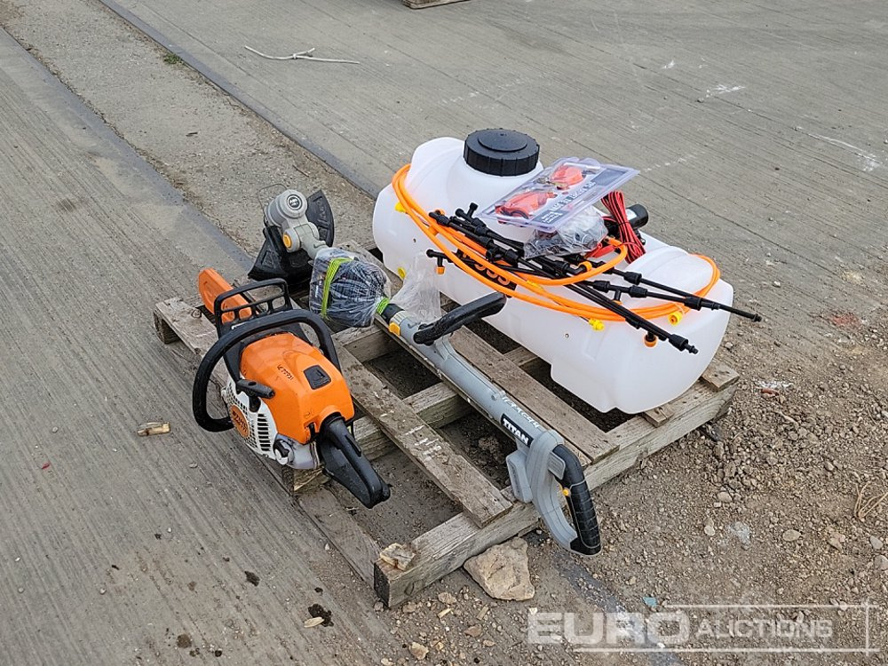 Stihl MS171 Petrol Chainsaw, Boss Sprayer, Titin Battery Strimmer - Equipamento de construção: foto 3 Stihl MS171 Petrol Chainsaw, Boss Sprayer, Titin Battery Strimmer - Equipamento de construção: foto 3