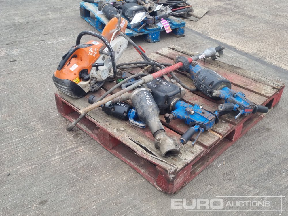 Stihl TS410 Petrol Quick Cut Saw, Pneumatic Hand Held Breaker (4 of), Pneumatic Concrete Poker, Hycon Hydraulic Core Drill - Máquina de asfalto: foto 2 Stihl TS410 Petrol Quick Cut Saw, Pneumatic Hand Held Breaker (4 of), Pneumatic Concrete Poker, Hycon Hydraulic Core Drill - Máquina de asfalto: foto 2