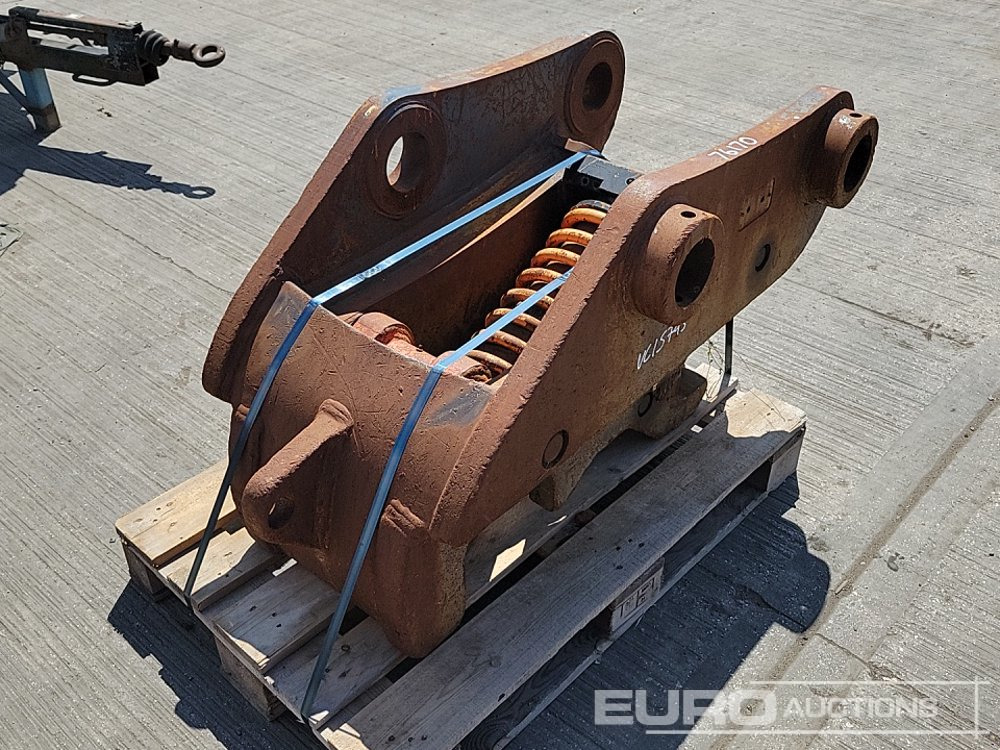 TEFRA Hydraulic Double Lock QH 110mm Pin to suit 50 Ton Excavator - Acoplamento rápido: foto 1 TEFRA Hydraulic Double Lock QH 110mm Pin to suit 50 Ton Excavator - Acoplamento rápido: foto 1