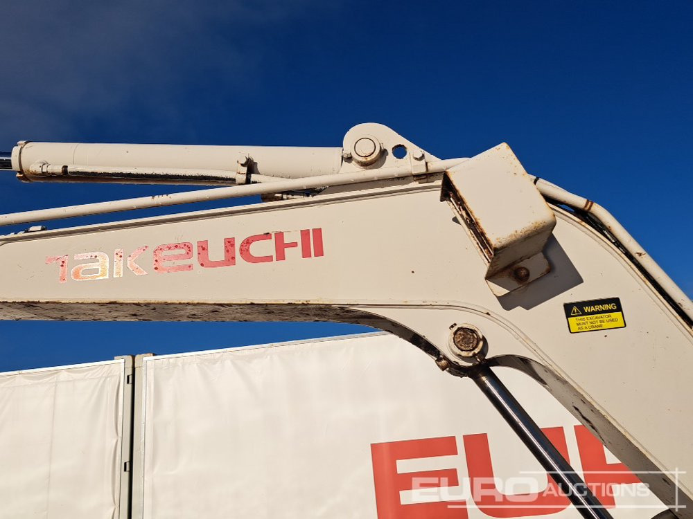 Mini escavadeira Takeuchi TB125: foto 16
