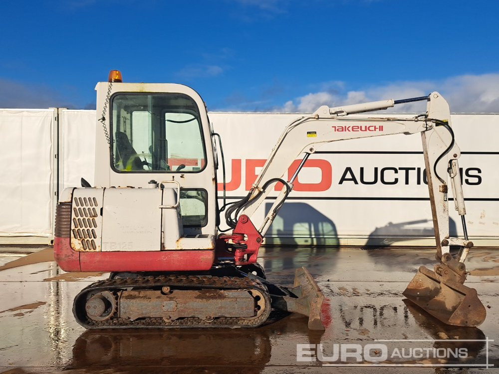 Mini escavadeira Takeuchi TB125: foto 6
