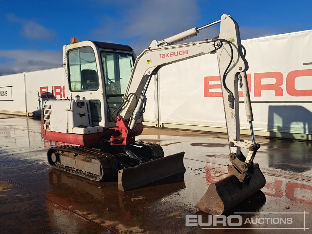 Mini escavadeira Takeuchi TB125: foto 7