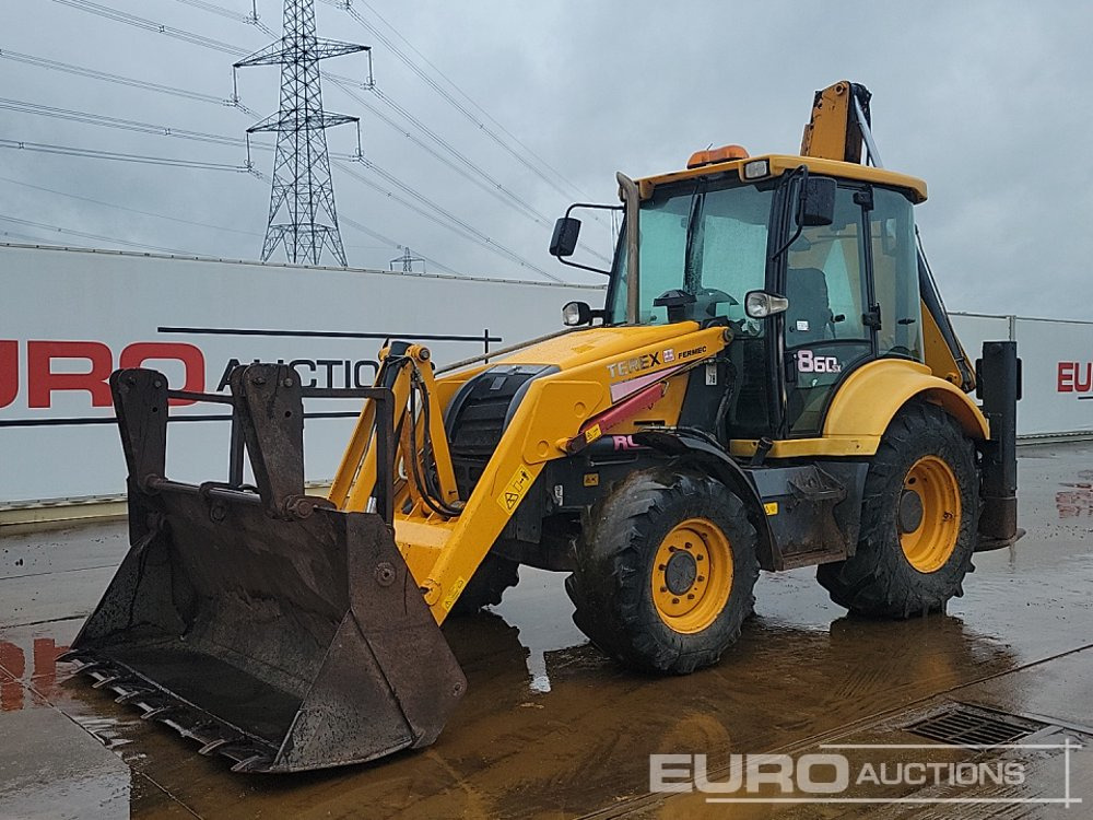 Terex 860 - Retroescavadeira: foto 1 Terex 860 - Retroescavadeira: foto 1