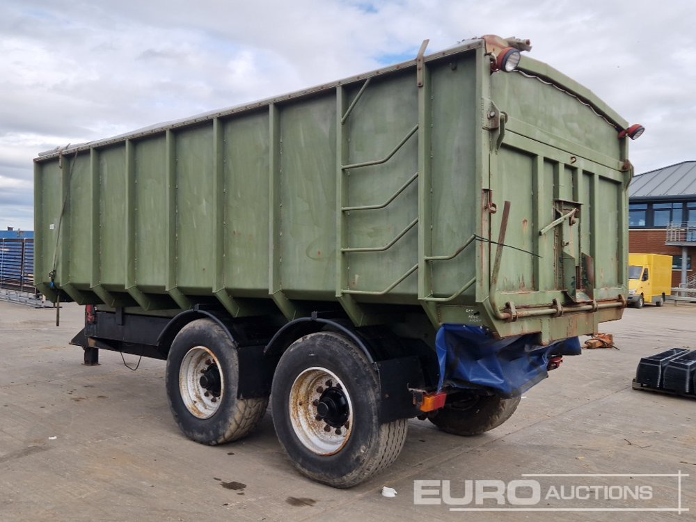 Twin Axle Drawbar Hydraulic Tipping Trailer, Easy Sheet - Reboque agrícola: foto 3 Twin Axle Drawbar Hydraulic Tipping Trailer, Easy Sheet - Reboque agrícola: foto 3