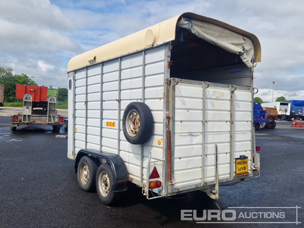 Twin Axle Horse Box - Semi-reboque transporte de gado: foto 3 Twin Axle Horse Box - Semi-reboque transporte de gado: foto 3