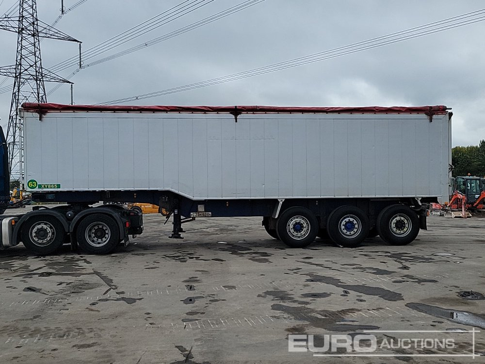 United Trailers Tri Axle Bulk Tipping Trailer, Easy Sheet - Semi-reboque basculante: foto 2 United Trailers Tri Axle Bulk Tipping Trailer, Easy Sheet - Semi-reboque basculante: foto 2