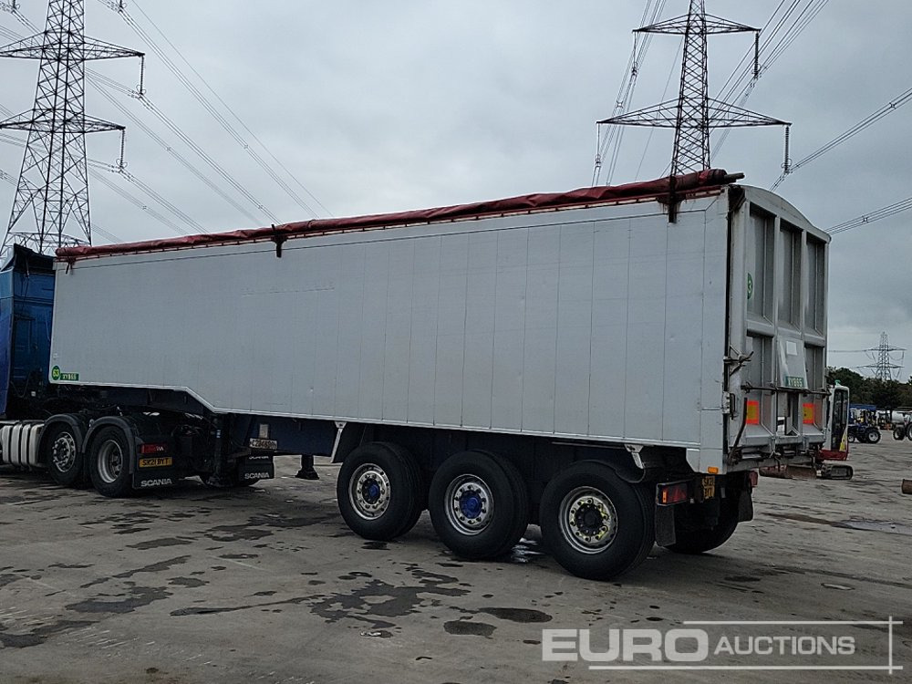 United Trailers Tri Axle Bulk Tipping Trailer, Easy Sheet - Semi-reboque basculante: foto 3 United Trailers Tri Axle Bulk Tipping Trailer, Easy Sheet - Semi-reboque basculante: foto 3