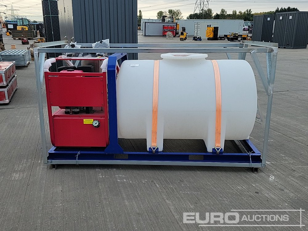 Unused 2024 1000 Litre Static Plastic Water Bowser, Electric Start Hot Water Pressure Washer, Jiang Dong Engine - Lavadora de alta pressão: foto 2 Unused 2024 1000 Litre Static Plastic Water Bowser, Electric Start Hot Water Pressure Washer, Jiang Dong Engine - Lavadora de alta pressão: foto 2