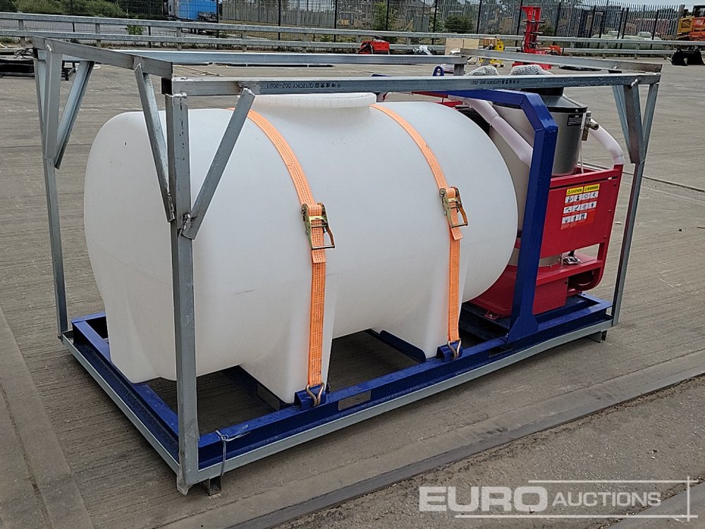 Unused 2024 1000 Litre Static Plastic Water Bowser, Electric Start Hot Water Pressure Washer, Jiang Dong Engine - Lavadora de alta pressão: foto 5 Unused 2024 1000 Litre Static Plastic Water Bowser, Electric Start Hot Water Pressure Washer, Jiang Dong Engine - Lavadora de alta pressão: foto 5