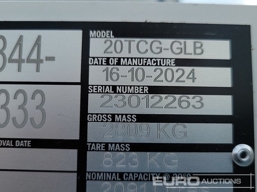 Depósito de armazenamento Unused 2024 Western Global 20TCG-GLB: foto 21