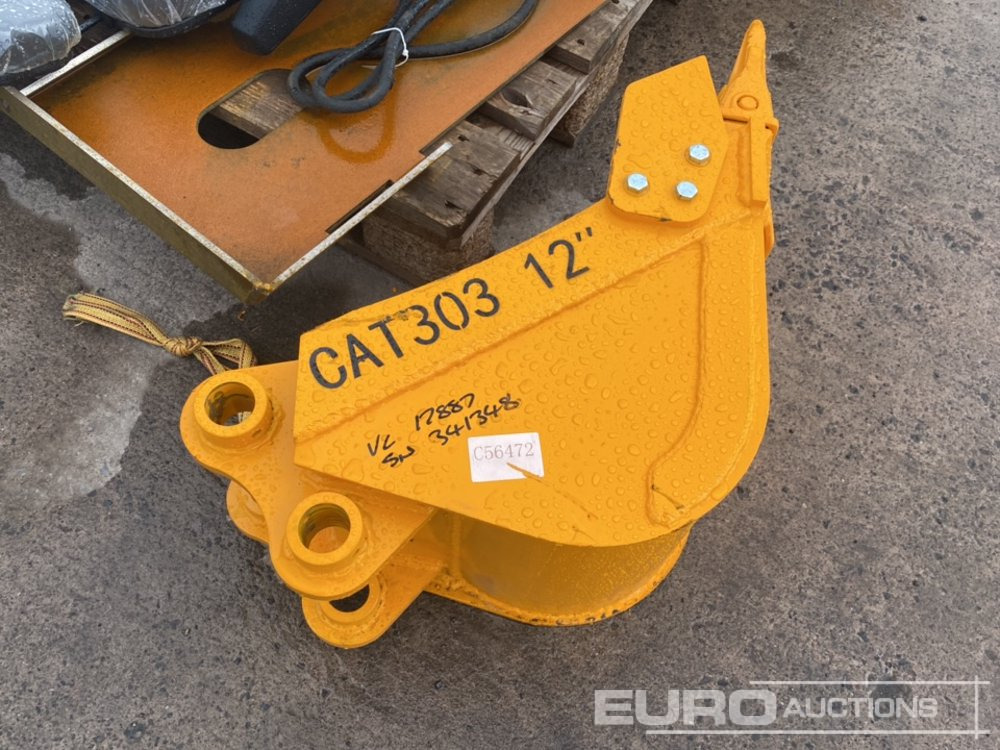 Unused 2025 12" Digging Bucket to suit Mini Excavator - Balde: foto 1 Unused 2025 12" Digging Bucket to suit Mini Excavator - Balde: foto 1