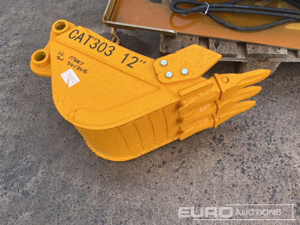 Unused 2025 12" Digging Bucket to suit Mini Excavator - Balde: foto 3 Unused 2025 12" Digging Bucket to suit Mini Excavator - Balde: foto 3
