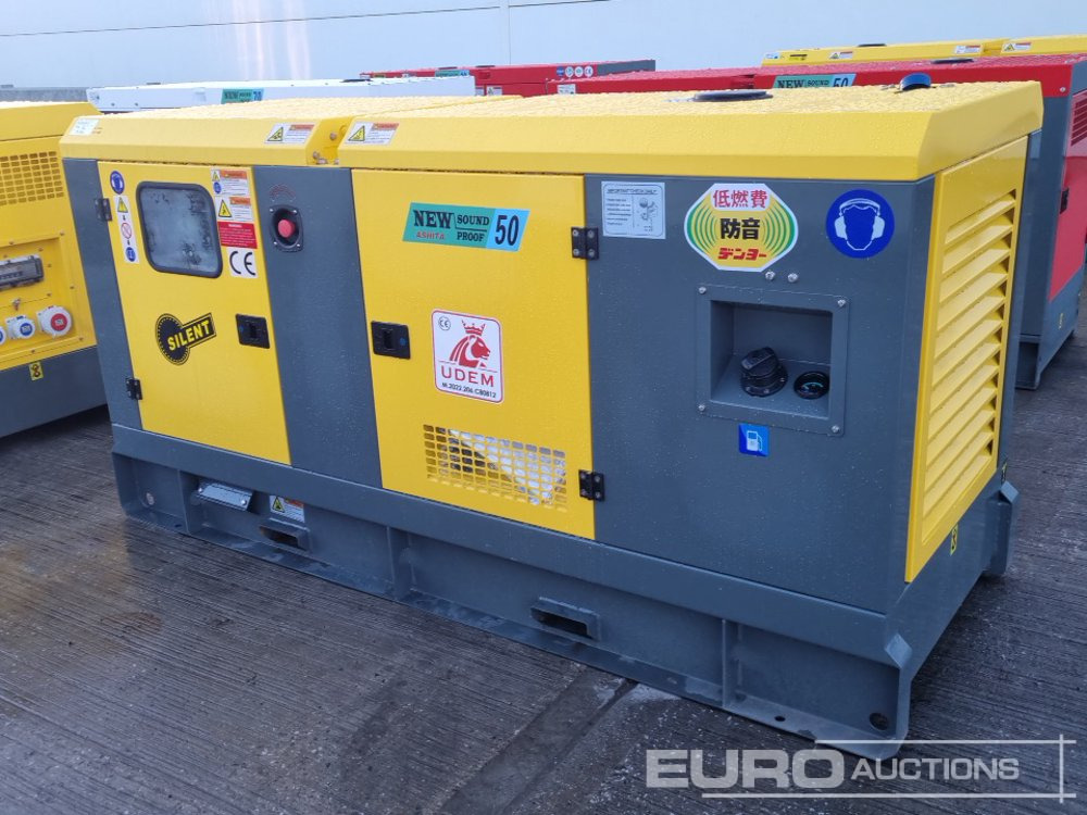Unused 2025 Ashita Power AG3-50E - Gerador elétrico: foto 1 Unused 2025 Ashita Power AG3-50E - Gerador elétrico: foto 1