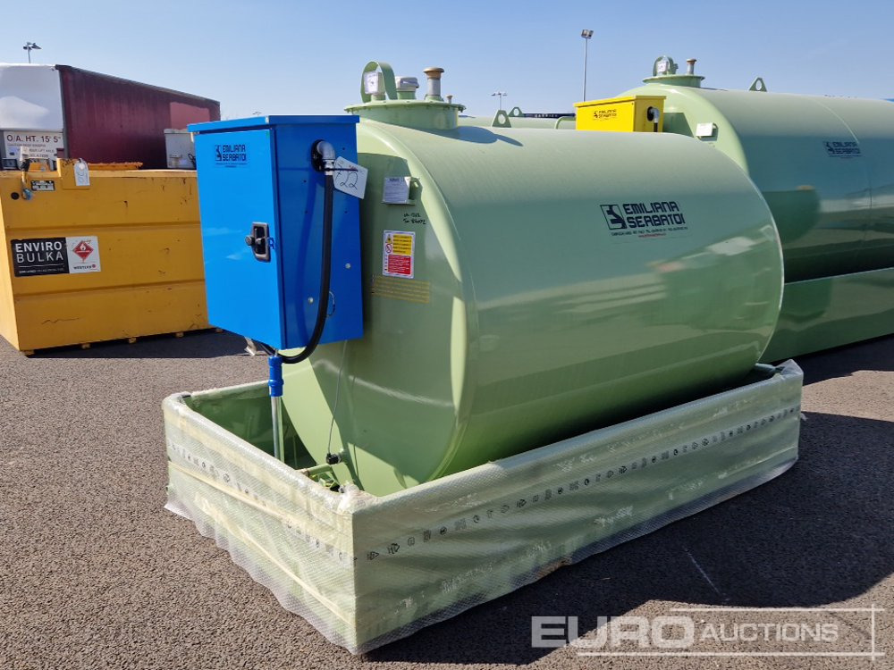 Unused 2025 Emiliana Serbatoi TF3/50 3000 Litre Fuel Tank, Meter, 240 Volt Pump - Depósito de armazenamento: foto 1 Unused 2025 Emiliana Serbatoi TF3/50 3000 Litre Fuel Tank, Meter, 240 Volt Pump - Depósito de armazenamento: foto 1