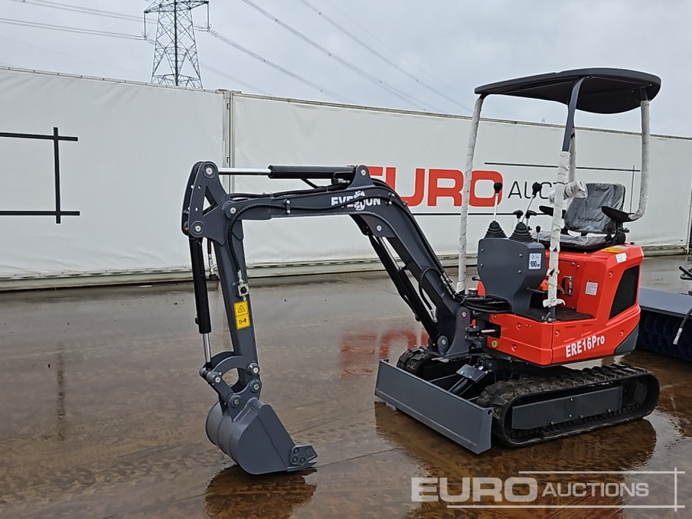 Unused 2025 Everun ERE16PRO - Mini escavadeira: foto 1 Unused 2025 Everun ERE16PRO - Mini escavadeira: foto 1