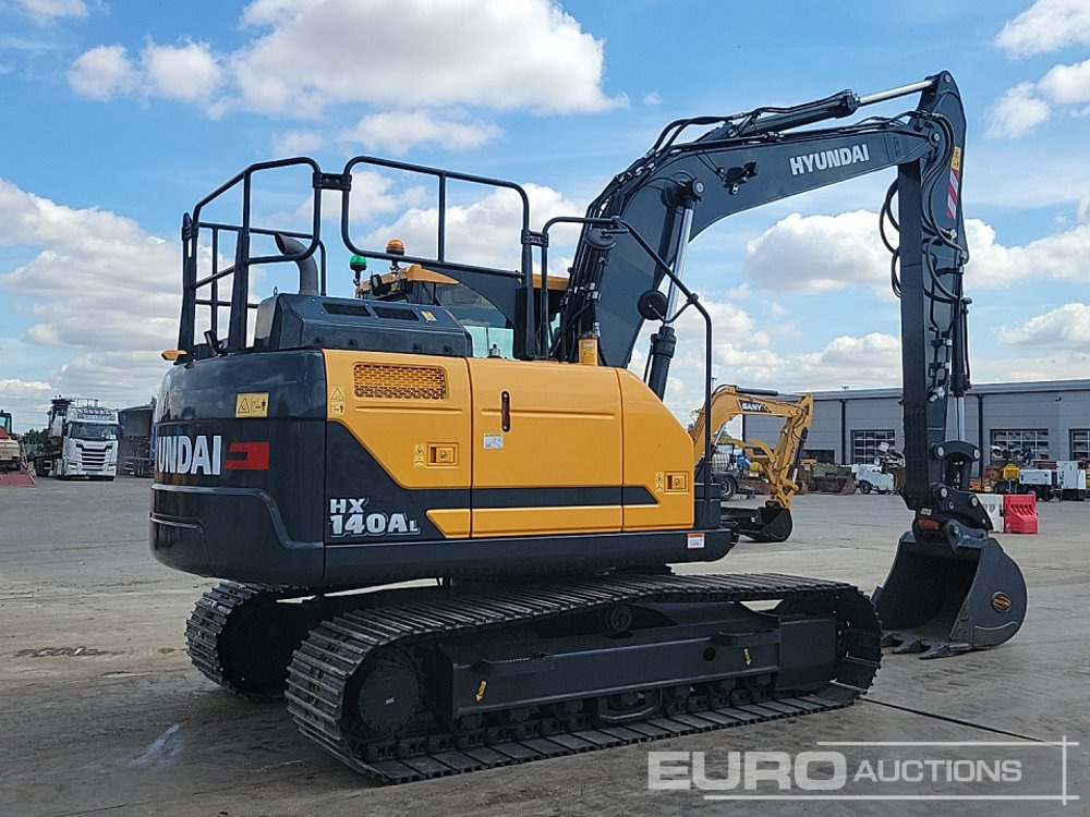 Unused 2025 Hyundai HX140A L - Escavadora de rastos: foto 5 Unused 2025 Hyundai HX140A L - Escavadora de rastos: foto 5
