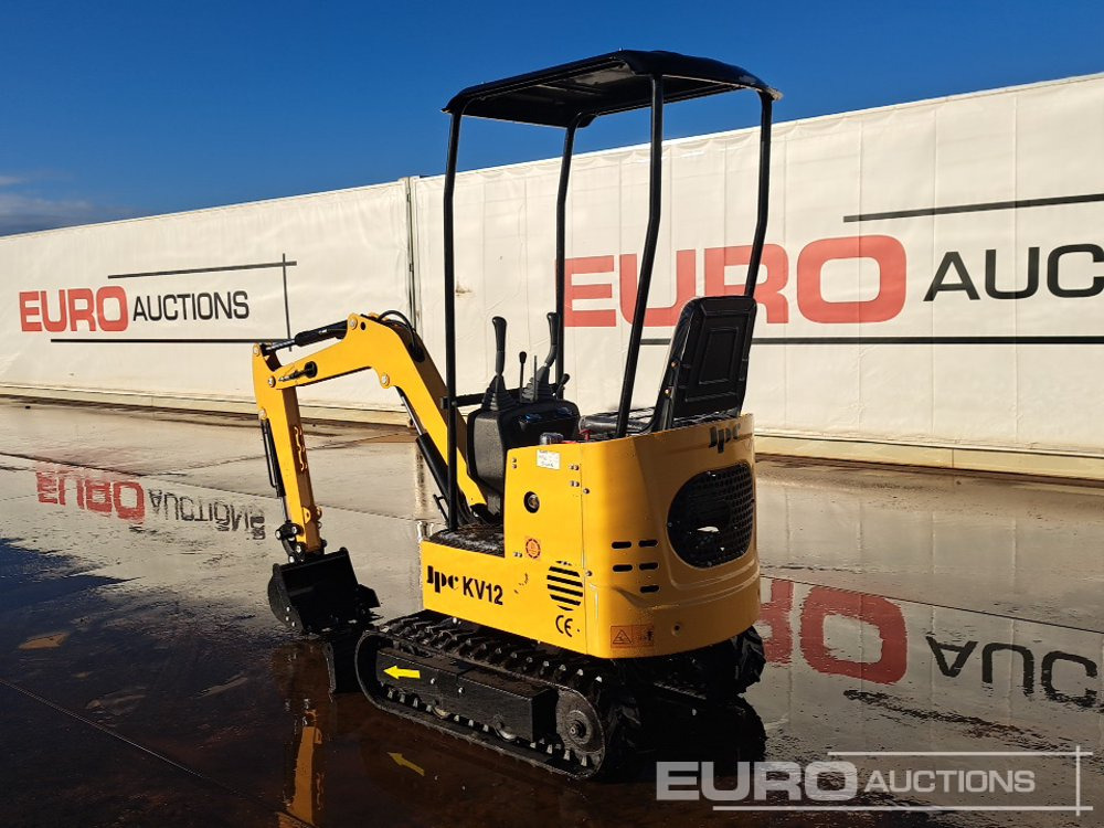 Unused 2025 JPC KV12 - Mini escavadeira: foto 3 Unused 2025 JPC KV12 - Mini escavadeira: foto 3