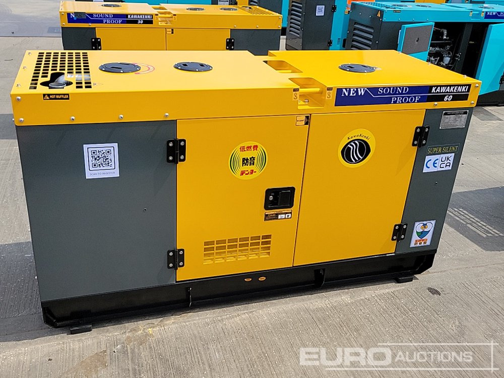 Gerador elétrico Unused 2025 Kawakenki KK60-III-SSS: foto 6
