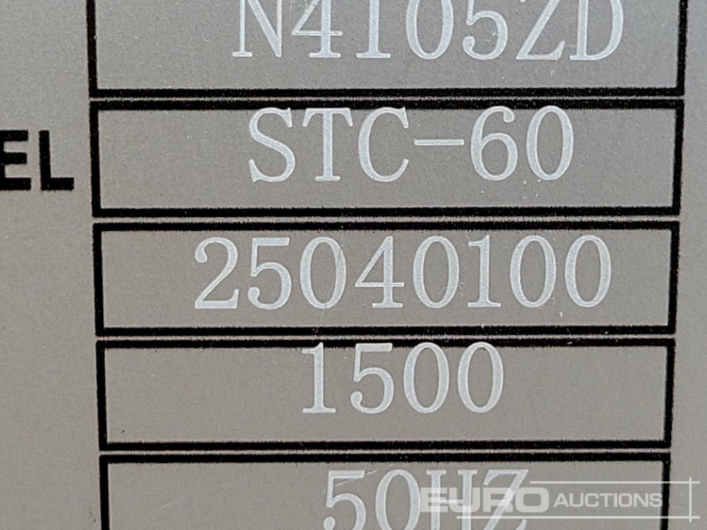 Gerador elétrico Unused 2025 Kawakenki KK60-III-SSS: foto 25