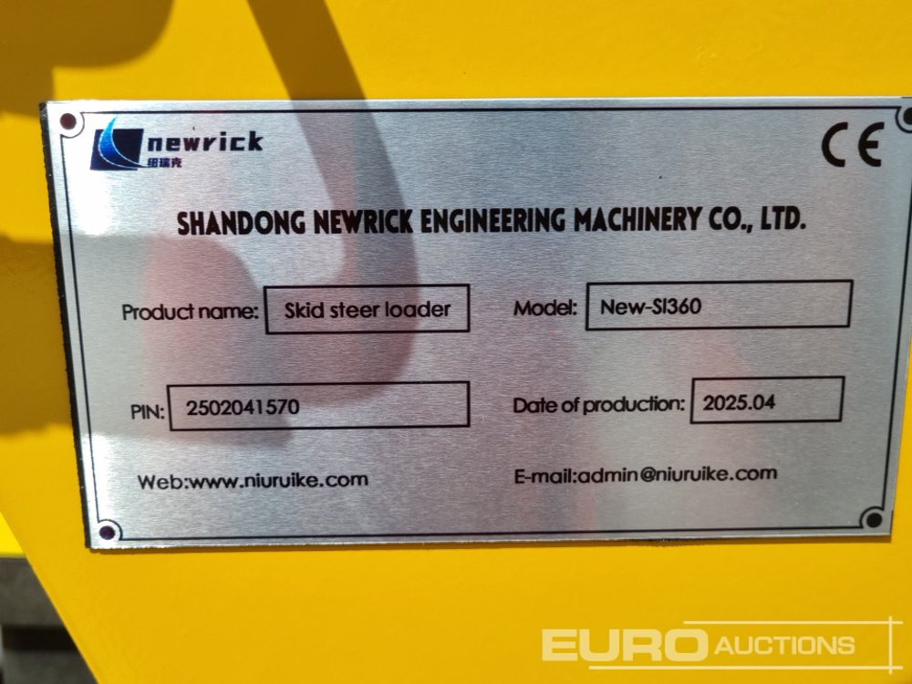 Mini pá carregadora Unused 2025 Shandong SI360: foto 36