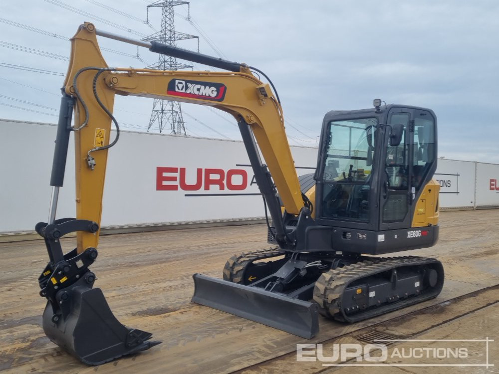 Unused 2025 XCMG XE60G PRO - Mini escavadeira: foto 1 Unused 2025 XCMG XE60G PRO - Mini escavadeira: foto 1