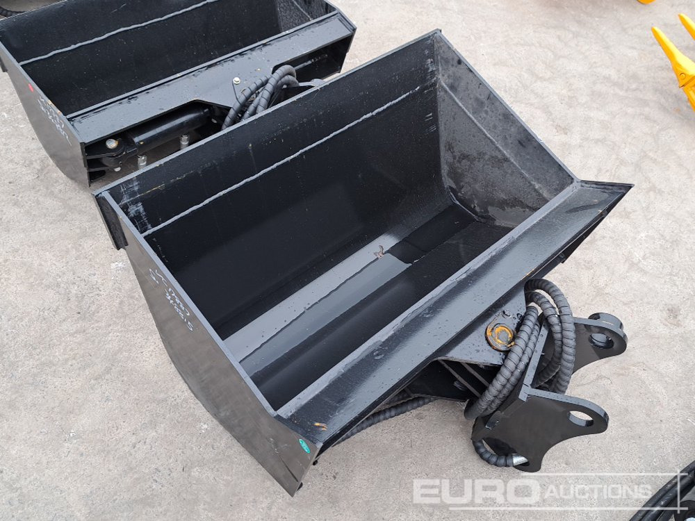 Unused 36" Hydraulic Tilting Bucket to suit Mini Excavator - Balde: foto 2 Unused 36" Hydraulic Tilting Bucket to suit Mini Excavator - Balde: foto 2