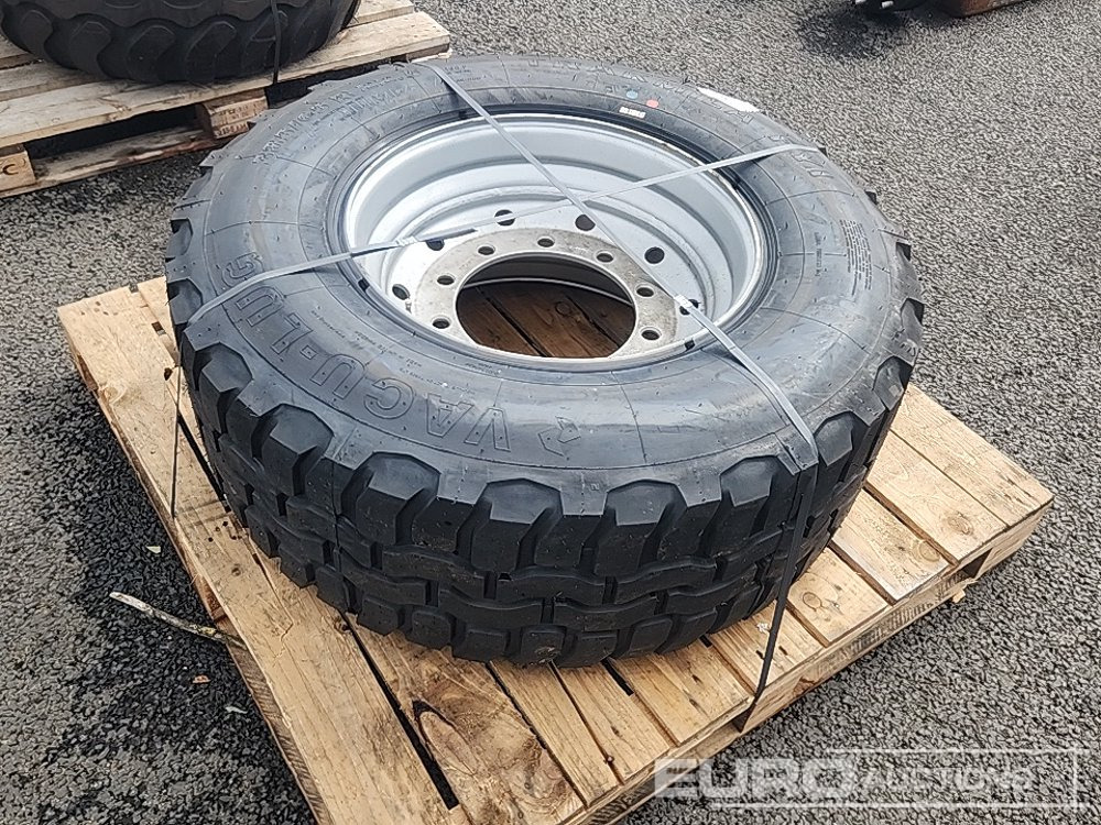 Unused 385/65R22.5 Tyres & 10 Stud Rim (1 of) - Pneu: foto 1 Unused 385/65R22.5 Tyres & 10 Stud Rim (1 of) - Pneu: foto 1
