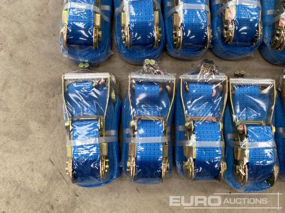 Unused 5 Ton x 10m Ratchet Straps (10 of) - Equipamento para oficina: foto 4 Unused 5 Ton x 10m Ratchet Straps (10 of) - Equipamento para oficina: foto 4