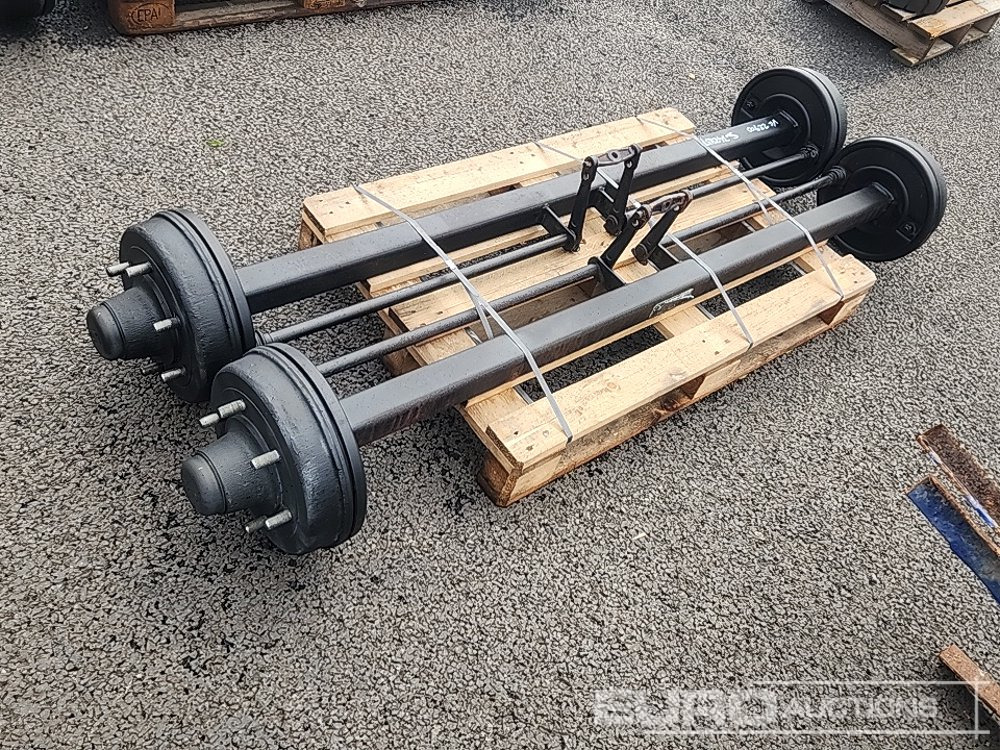Unused 6 Stud Braked Axle (2 of) - Pneu: foto 3 Unused 6 Stud Braked Axle (2 of) - Pneu: foto 3