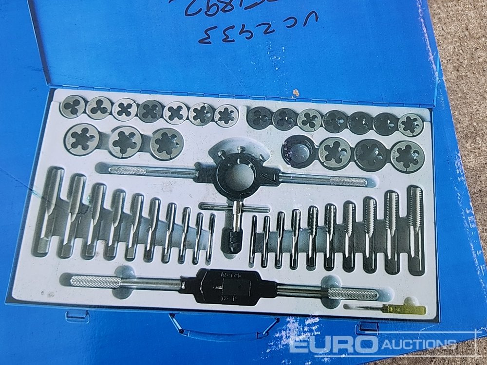 Equipamento para oficina Unused 6Pc Jumbo Spanner Set & 45Pc Tap & Die Set (2 of): foto 6 Equipamento para oficina Unused 6Pc Jumbo Spanner Set & 45Pc Tap & Die Set (2 of): foto 6