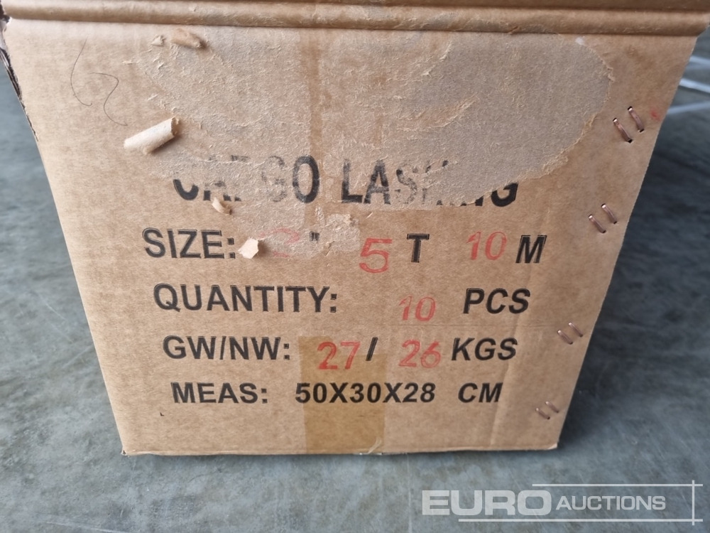 Equipamento de construção Unused Boss 10M 5T Ratchet Strap (10 of): foto 13