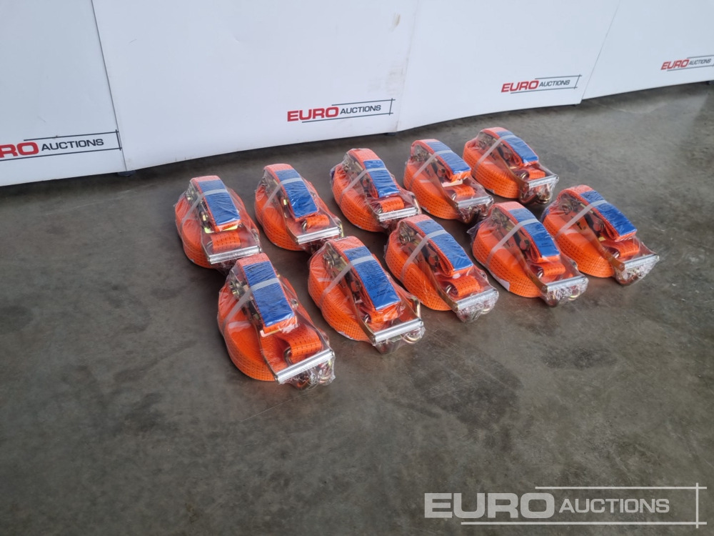 Unused Boss 10M 5T Ratchet Strap (10 of) - Equipamento de construção: foto 1 Unused Boss 10M 5T Ratchet Strap (10 of) - Equipamento de construção: foto 1