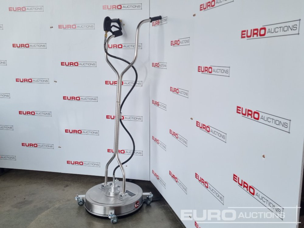 Unused Boss 20" Stainless Steel Pedestrian Surface Cleaner, 280bar, 3 Nozzle Rotary Arm (Max Temp. 82 Degrees) - Lavadora de alta pressão: foto 2 Unused Boss 20" Stainless Steel Pedestrian Surface Cleaner, 280bar, 3 Nozzle Rotary Arm (Max Temp. 82 Degrees) - Lavadora de alta pressão: foto 2