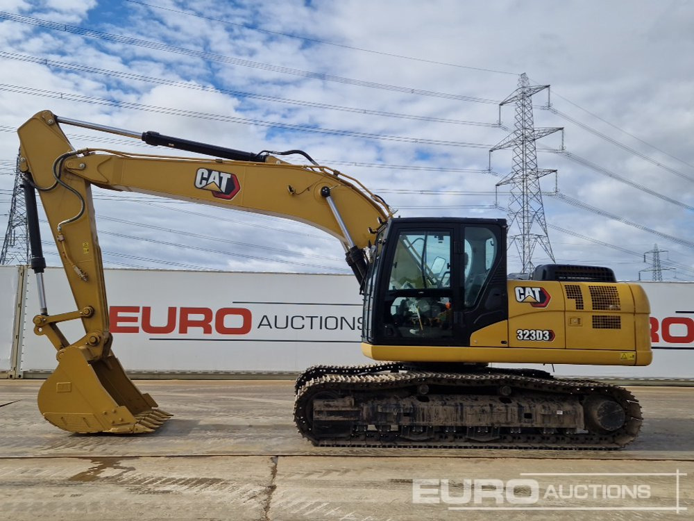Unused CAT 323D3 - Escavadora de rastos: foto 2 Unused CAT 323D3 - Escavadora de rastos: foto 2