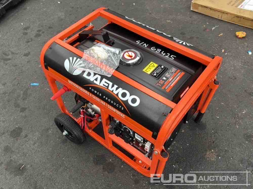 Unused Daewoo GDAW190AC 3.6Kw Petrol Generator - Motor: foto 1 Unused Daewoo GDAW190AC 3.6Kw Petrol Generator - Motor: foto 1