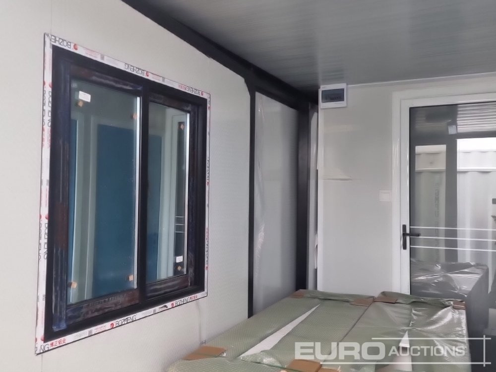 Contentor marítimo Unused Expandable Container House, 2 Bedrooms, Living Room, Kitchen, Cabinets & Sink, Shower Room, Shower, Basin, Toilet (Cannot Be Reconsigned): foto 8