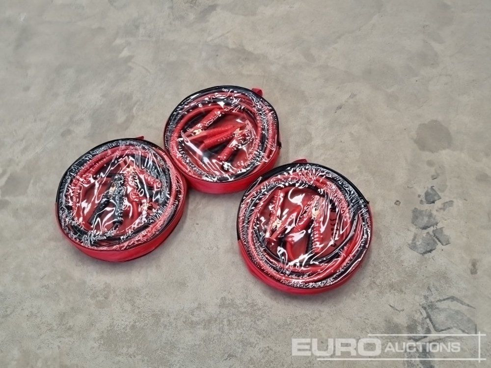 Unused Heavy Duty 3000Amp 6 Metre Jump Leads (3 of) - Equipamento para oficina: foto 2 Unused Heavy Duty 3000Amp 6 Metre Jump Leads (3 of) - Equipamento para oficina: foto 2