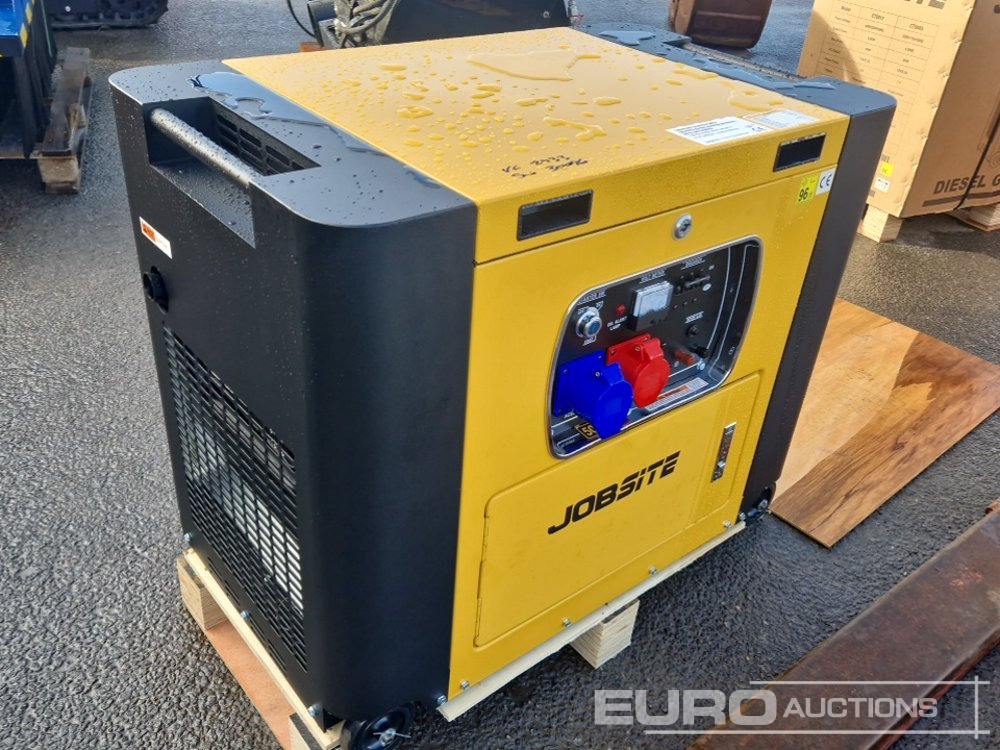 Unused Jobsite 4.5Kw Diesel Generator, Electric Start, Remote Control - Gerador elétrico: foto 1 Unused Jobsite 4.5Kw Diesel Generator, Electric Start, Remote Control - Gerador elétrico: foto 1