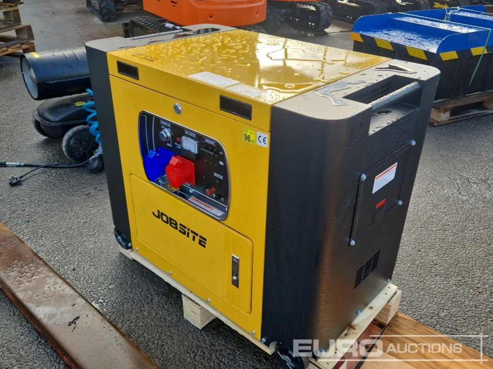 Unused Jobsite 4.5Kw Diesel Generator, Electric Start, Remote Control - Gerador elétrico: foto 3 Unused Jobsite 4.5Kw Diesel Generator, Electric Start, Remote Control - Gerador elétrico: foto 3