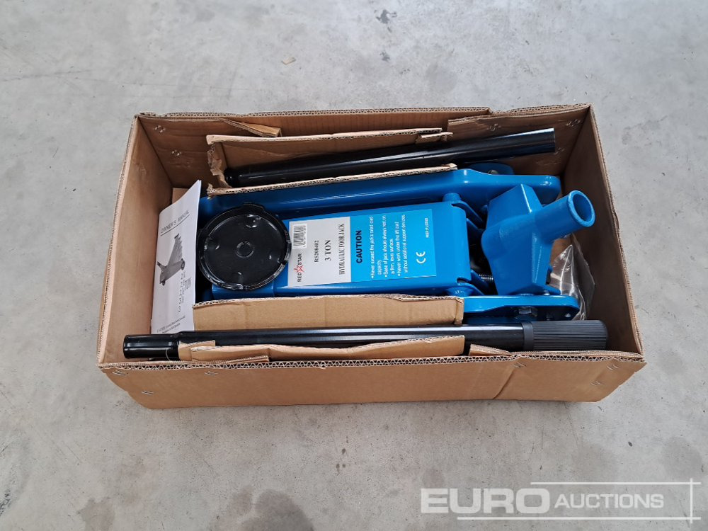 Unused Red Star 3 Ton Low Proflie Hydraulic Floor Jack - Equipamento para oficina: foto 2 Unused Red Star 3 Ton Low Proflie Hydraulic Floor Jack - Equipamento para oficina: foto 2