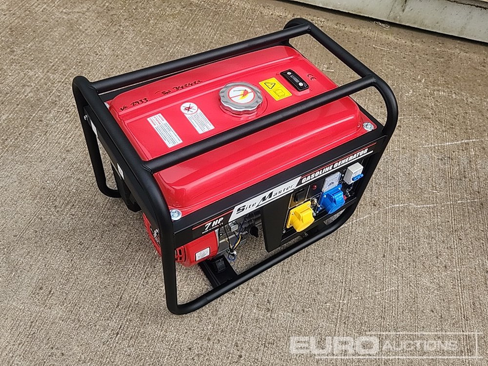 Unused Site Master7Hp Petrol Generator - Gerador elétrico: foto 1 Unused Site Master7Hp Petrol Generator - Gerador elétrico: foto 1