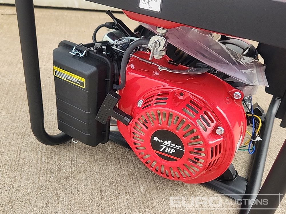 Unused Site Master7Hp Petrol Generator - Gerador elétrico: foto 5 Unused Site Master7Hp Petrol Generator - Gerador elétrico: foto 5