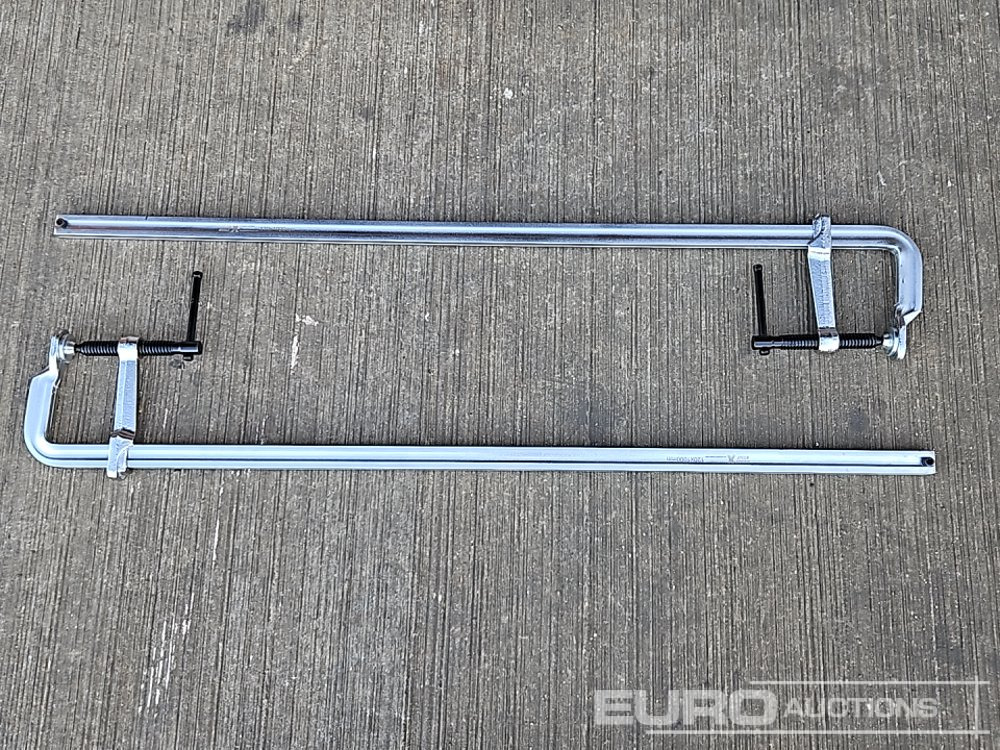 Unused Solid X Forged Welding Clamps 120mm x 1000mm (2 Pieces) - Equipamento para oficina: foto 1 Unused Solid X Forged Welding Clamps 120mm x 1000mm (2 Pieces) - Equipamento para oficina: foto 1