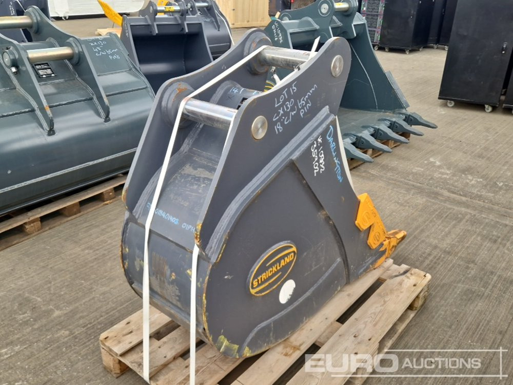 Unused Strickland 18" Digging Bucket 65mm Pin to suit 13 Ton Excavator - Balde: foto 5 Unused Strickland 18" Digging Bucket 65mm Pin to suit 13 Ton Excavator - Balde: foto 5