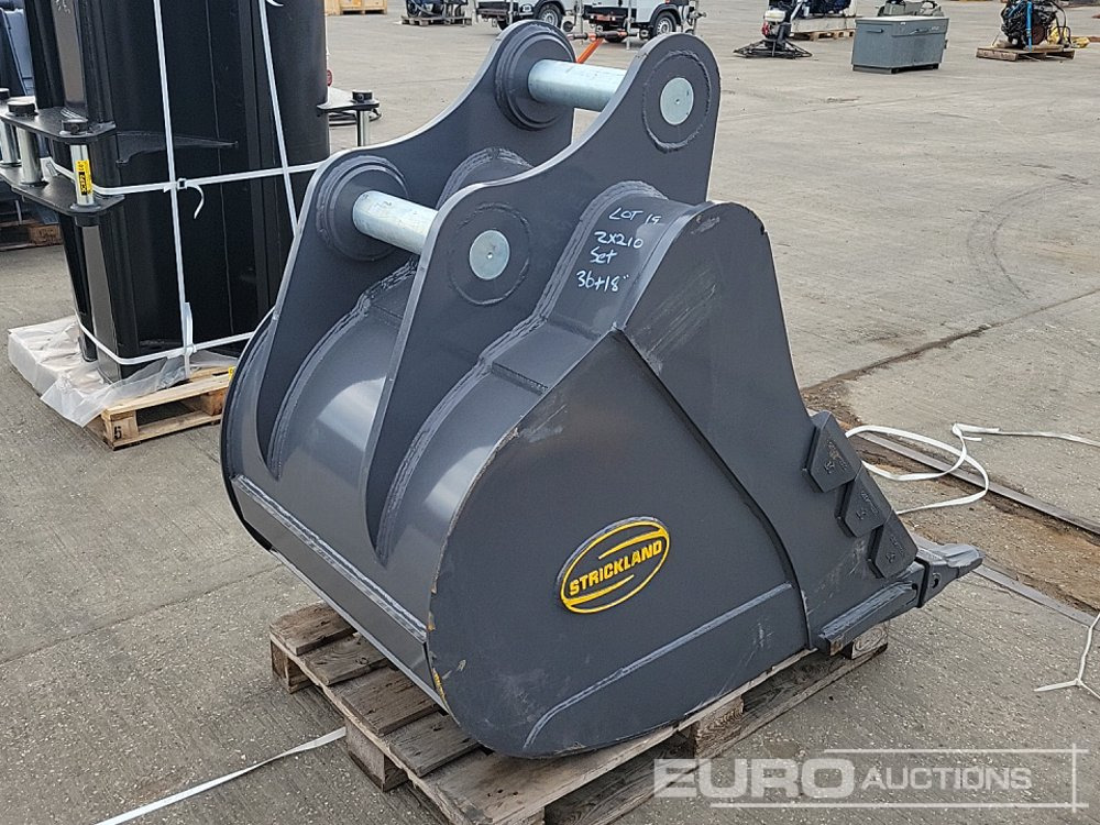 Unused Strickland 36" Digging Bucket 80mm Pin to suit 20 Ton Excavator - Balde: foto 5 Unused Strickland 36" Digging Bucket 80mm Pin to suit 20 Ton Excavator - Balde: foto 5