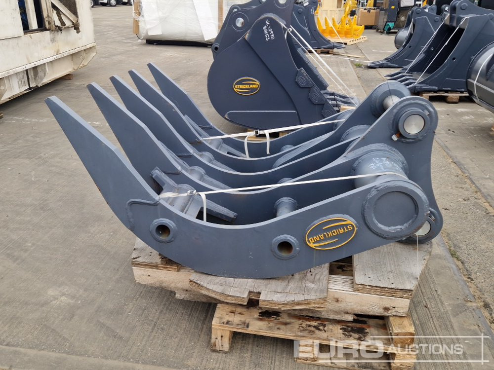 Unused Strickland 48" Rake 80mm Pin to suit 20 Ton Excavator - Balde: foto 2 Unused Strickland 48" Rake 80mm Pin to suit 20 Ton Excavator - Balde: foto 2
