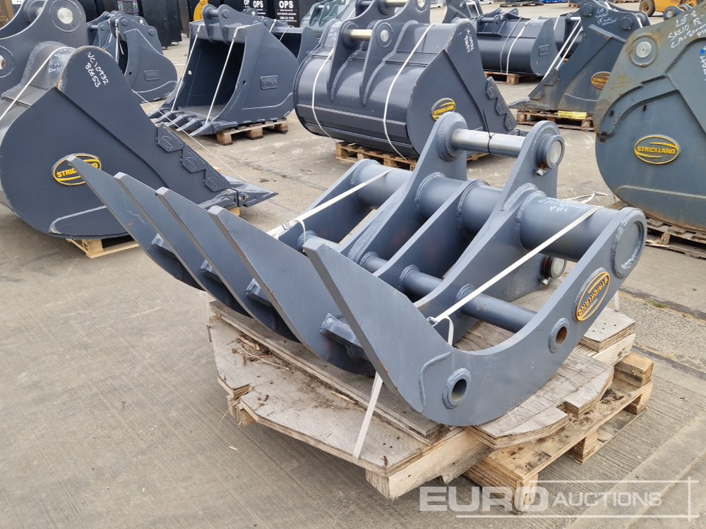Unused Strickland 48" Rake 80mm Pin to suit 20 Ton Excavator - Balde: foto 1 Unused Strickland 48" Rake 80mm Pin to suit 20 Ton Excavator - Balde: foto 1
